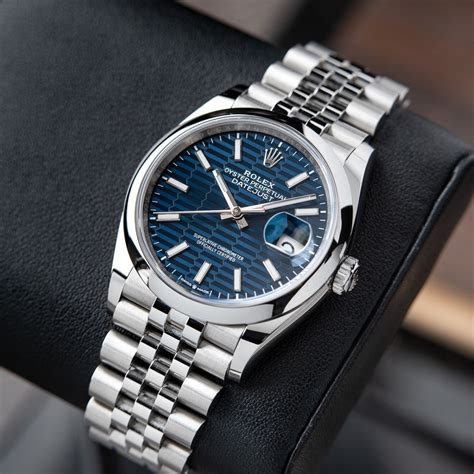 mens rolex watch blue face|Rolex blue motif datejust.